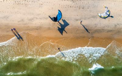Kite surf au camping le florida