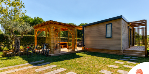 Mobil home au camping Le Florida